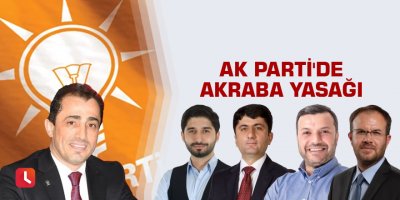 AK Parti'de akraba yasağı