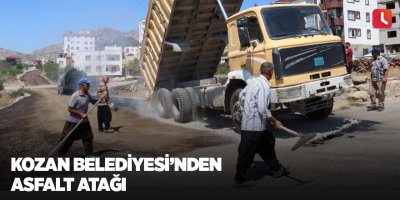 Kozan Belediyesi’nden asfalt atağı