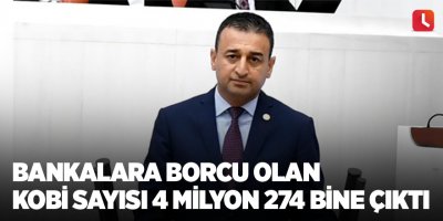 Bankalara Borcu olan Kobi Sayısı 4 Milyon 274 Bine Çıktı