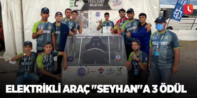 Elektrikli araç "Seyhan"a 3 ödül