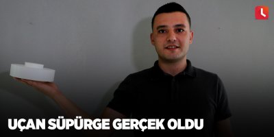 Uçan süpürge gerçek oldu