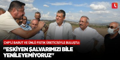 "Eskiyen şalvarımızı bile yenileyemiyoruz"