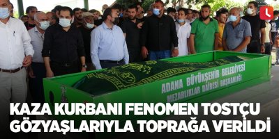 Kaza kurbanı fenomen tostçu gözyaşlarıyla toprağa verildi