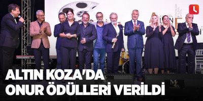 Altın Koza'da onur ödülleri verildi