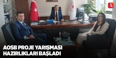 AOSB proje yarışması hazırlıkları başladı