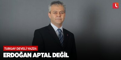"Erdoğan aptal değil"