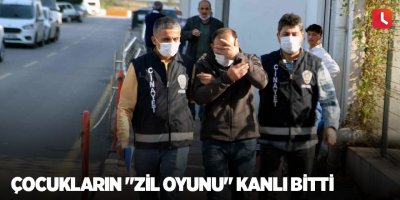 Çocukların "zil oyunu" kanlı bitti