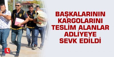 Teslimat bekleyen kargoları başkaları yerine geçerek böyle aldılar
