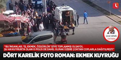 Dört Karelik Foto Roman: Ekmek Kuyruğu