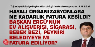 Ergü'nün ev alışverişi belediyeye mi fatura ediliyor?