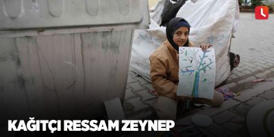 Kağıtçı ressam Zeynep