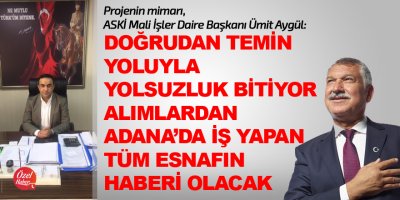 Doğrudan temin ile yolsuzluk bitiyor