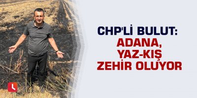 CHP'li Bulut: Adana, Yaz-Kış Zehir Oluyor