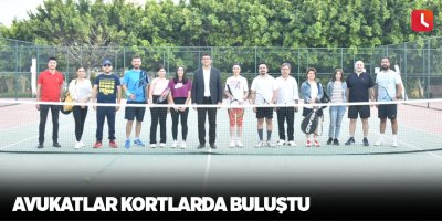 Avukatlar kortlarda buluştu