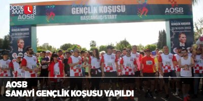 AOSB Sanayi Gençlik Koşusu yapıldı