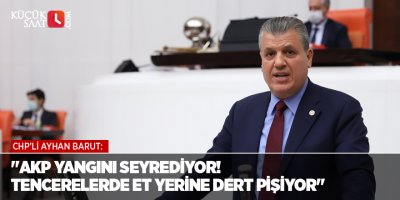 "AKP yangını seyrediyor! Tencerelerde et yerine dert pişiyor"