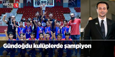 Gündoğdu kulüplerde şampiyon