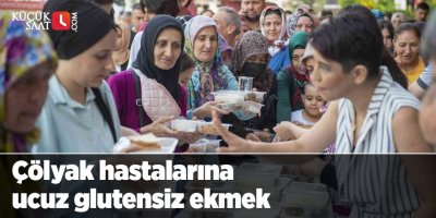 Çölyak hastalarına ucuz glutensiz ekmek