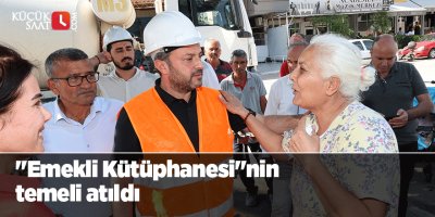 "Emekli Kütüphanesi"nin temeli atıldı