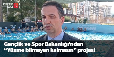 Gençlik ve Spor Bakanlığı'ndan "Yüzme bilmeyen kalmasın" projesi