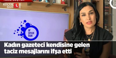 Kadın gazeteci kendisine gelen taciz mesajlarını ifşa etti