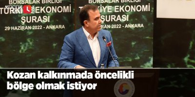 Kozan kalkınmada öncelikli bölge olmak istiyor