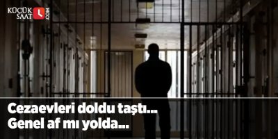Cezaevleri doldu taştı... Genel af mı yolda... Rakamları tek tek paylaştı