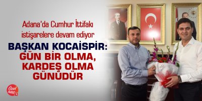 "Gün bir olma, kardeş olma günüdür"