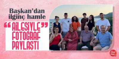 Gündemdeki başkandan ilginç hamle: “Ailesiyle” fotoğraf paylaştı