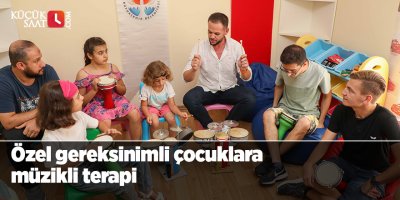 Özel gereksinimli çocuklara müzikli terapi