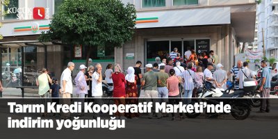 Tarım Kredi Kooperatif Marketi’nde indirim yoğunluğu