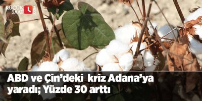 ABD ve Çin’deki kriz Adana’ya yaradı; Yüzde 30 arttı