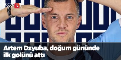 Artem Dzyuba, doğum gününde ilk golünü attı