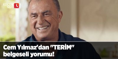 Cem Yılmaz'dan "TERİM" belgeseli yorumu!