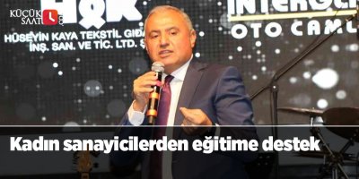 Kadın sanayicilerden eğitime destek