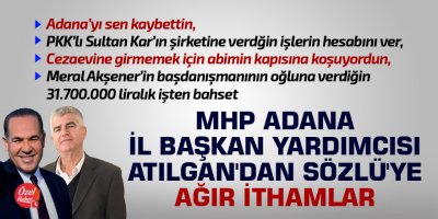 MHP'li Atılgan'dan Sözlü'ye ağır ithamlar