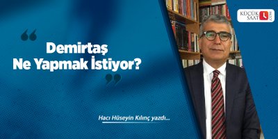 Demirtaş Ne Yapmak İstiyor?