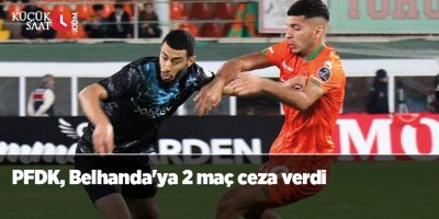 PFDK, Belhanda'ya 2 maç ceza verdi