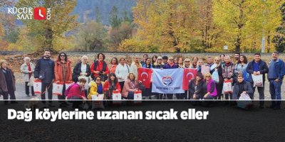 Dağ köylerine uzanan sıcak eller