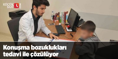 Konuşma bozuklukları tedavi ile çözülüyor