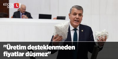 "Üretim desteklenmeden fiyatlar düşmez"