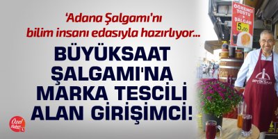 Büyüksaat Şalgamı'na marka tescili alan girişimci!