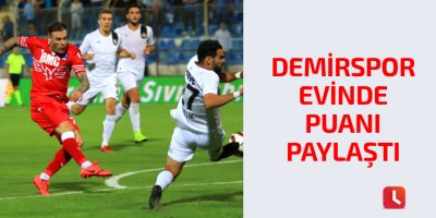 Adana Demirspor: 1 - Fatih Karagümrük: 1