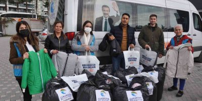 Çukurova Belediyesi, çocuklara mont hediye etti