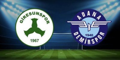 Adana Demirspor Giresunspor maçı ne zaman, saat kaçta?