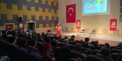 TKP'nin seçim buluşmalarının üçüncüsü Adana'da yapıldı