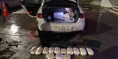 Tamponda 11 kilo 776 gram uyuşturucu ele geçirildi: 2 şüpheli tutuklandı