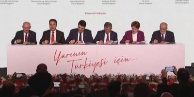 6'lı Masa, 9 ana başlıktan oluşan mutabakat metnini açıkladı! 2 binin üzerinde madde yer alıyor