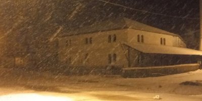 Adana’ya kar yağdı