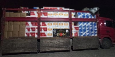 Adana’da 40 milyon makaron ile 8 milyon adet sigara ele geçirildi